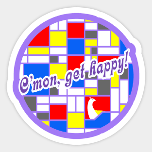 Partridges' - C'mon Get Happy Sticker